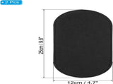 Felt Base Shaper 10x5 Inch, 2 Pcs Bag Bottom Pad Purse Liner Board Insert Oval for Handbags Tote V1259-DP01-A-5227