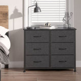 Levede Storage Cabinet Tower Chest Dark Grey CH1047-DG