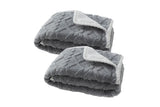 2pcs Pet Blanket for Couch Protection Water Resistance Cats Dogs Blanket for Furniture V1263-JX-7507-2