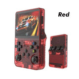 handheld game console, 3.5-inch HD screen, GTA, classic games, portable arcade, PSP-style, V1102-105-27936-RED-128G