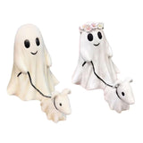 Ghost Walking Dog Statue Multipurpose Innovative Exquisite Decorative Resin Ghost Walking Dog Decor V1294-YM0901-3115240064812