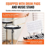 30 Note Glockenspiel Xylophone Bell Kit, Professional Percussion Instrument Set with Mallets, Drum V952-30YFZQWZJ8LXX4BJCV0