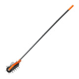 Rolling Lawn Aerator, 410mm Manual Push Aerator Roller with 42 Spikes & 60 in Long Handle, Fillable V952-STJCPQQGTS15QOZLO001V0