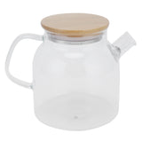 Transparent Glass Tea Pot 600ml Large Capacity Heat Resistant Water Kettle for Home Office Use V1294-YM0901-3118210113311