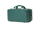 Makeup Travel Case Hard Shell Vanity Cases Portable Waterproof ABS Cosmetic Case with Elastic Band V1366-AZ2-W-04251