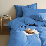 100% Cotton Navy Blue Maribel Dahlia Quilt / Doona / Duvet Cover set V745-AQ082048Q3