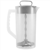 2X Mixing Pitcher for Drinks,2 Quart/64oz Plastic Water Pitcher with Lid,Easy-Mix Juice V1370-AZ4-10315