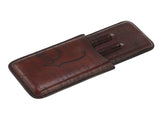 Leather Cigar Holder Travel Portable Soft Touch Elegant Breathable Cigar Case for Gift Giving V1294-YM0703-3117230042311