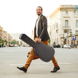 Acoustic Guitar Hard Case 1100 mm With Lock Key And for Acoustic Guitar V952-HLXJTYHHLXJHXE9DEV0