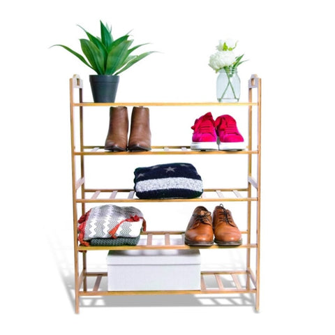 5 Tier Bamboo Shoe Rack V915-HO0163