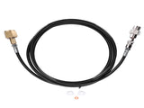 W21.8-14 Soda Hose Adapter Kit CO2 Cylinder Refilling Tube Accessories 100in Black V1294-YM0721-3113210021311