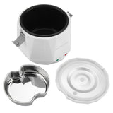 12V 100W 1.3 L Electric Portable Multifunctional Rice Cooker Food Steamer for Car White V1294-YM0901-JY12965-01