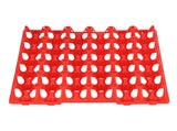 5PCS Plastic Egg Flats 30 Cell Egg Crates Holder Tray for Storage Transportation Home Farm V1294-YM0714-3111210360711