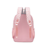 black Leopard Print Water-Resistant Backpack, Lightweight with Large Capacity, Laptop Compartment V1232-SJB-SJT-002