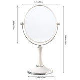 Back to School Chmadoxn Magnifying Makeup Mirror Double Sided Tabletop Mirror with 3 Magnification, V1189-WXFWAL-20260326-02964