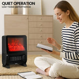 Pronti 2000W 3D Fire PTC Electric Portable Room Heater HEA-TPN-TPC-RB