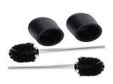 2Pcs Toilet Brush Robust Lockable Threads Efficient Safe Durable Material Home Accessory V1294-YM0715-3112210114711