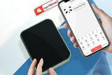 Bluetooth Label Maker Machine Wireless Thermal Label Printer Sticker Printer -Green V1263-JX-6377