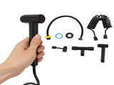 Bathroom Handheld Bidet Sprayer Kit Bidet Toilet Sprayer with Hose for Women Feminine Wash Black V1294-YM0703-3112230002211