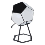 LED Dodecahedron Light USB Powered Music Sync Color Changing Colorful Ambient Lamp with Stand for V1294-YM0901-3119240061311