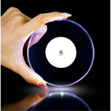 6 PCS LED Drink Coasters, Ultra-Thin Acrylic Non-Slip Waterproof Transparent LED Cocktail Coasters V1192-AZ-W-2918
