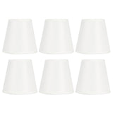 6Pcs Household Chandelier Fabric Lampshade Lamps Cover Decoration for E14 Light Bulb V1294-YM0901-3119200091811
