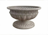 Antique European Iron Urn Planter for Outdoors Elegant Floor Vase Metal Decorative Jars for V1366-AZ2-W-14255