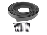 Landscape Edging Kit Lawn Edging Include 15 Spikes PE Garden Edging Border for Landscaping Flower V1294-YM0703-3111230110613