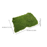 Decorative Green Artificial Turf Mat for Fairy Garden and Craft Use V1366-AZ2-W-13518
