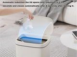 Darzheoy Bathroom Smart Touchless Trash Can 2.6 Gallon Automatic Motion Sensor Rubbish Can with Lid V1189-WXFWAL-20260326-03059