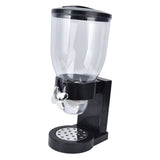 Grain Dispenser 17.5oz Transparent Safe Rice Storage Container with Rubber Base for Grain Rice V1294-YM0523-3118220021811