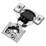 10 piece set of kitchen cabinet soft close hinges, 3/4 inch overlay, stainless steel hidden hinges V1366-AZ2-W-14369