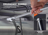 Chain Wrench, 48 inch Chain Pipe Wrench, 13.4 inch Diameter Capacity, CRV Reversible Pipe Fitting V952-GQBSLT48INCHG4URHV0