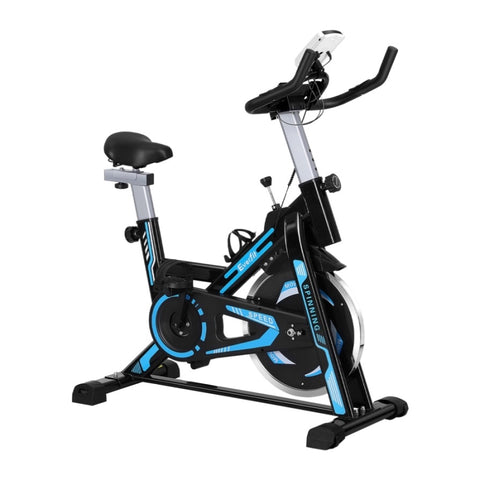 Everfit Spin Bike Exercise Bike 13KG Flywheel Fitness 150kg capacity EB-B-SPIN-03-BK