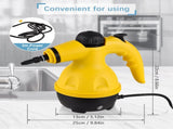 Multi-Purpose Handheld Steam Cleaner with 9 Accessories - High Pressure Chemical-Free Steamer for V888-ELOSUNG44361