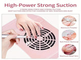 Nail Dust Collector USB-Powered, Strong Suction, One-Touch Operation, Say Goodbye to Dust V1232-MJXCJ001