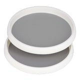 Cabinet Turntable Organizer Antislip Rotatable Storage Tray Multifunctional Rotating Spice Rack for V1294-YM0718-3117210190711