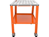 36" x 18" Welding Table, 1200lbs Load Capacity Steel Weldingbench Table on Wheels, Portable V952-KYDHZW1200LB3M6A7V0