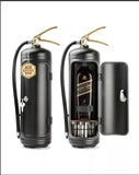 Fire Extinguisher Minibar Wine Cabinet Perfect Gift for Men black V1237-ZY-203-0493