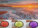 37Mm Lens Filter Set For Gopro Hero4 / 3 / 3 With Cpl Uv Nd4 Fld Filters And Protective Cap PRL-4660ACD