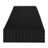 VEVOR Acoustic Foam Panels 2 Pack 48 x 24 x 2 in for Studio Wall and Ceiling V952-FZZSPMBHSL481YC0DV0