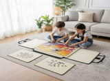 Portable Jigsaw 1000 Pieces Board Puzzle Storage Carry Safe Case Carrier V63-921111