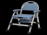 Levede Commode Chair Adjustable Bedside Seat Elderly Pregnant Disability Aid BATH1023-BL-AU