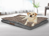 PaWz Dog Calming Bed Pet Cat Removable L Khaki Large PT1058-L-KH
