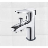 Shower Mixer Shower Faucet Single Hole Hot and Cold Dual-use Faucet Alloy, Hot and Cold Basin Faucet V1189-LC-LY-00046