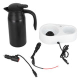 800ml Portable Electric Car Kettles Car Water Dispenser with White Base Silicone Sealing Ring Cover V1294-YM0523-3113210237911