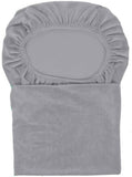 Chair Covers - Set of Velvet Chair Covers - Gray Chair Covers - Stretch Dining Chair Covers - Set of V1188-ZXY-10553
