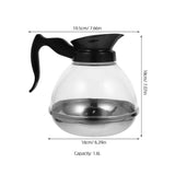 Induction Compatible Glass Tea Kettle with Heat Resistant Body V1370-AZ4-17297