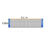Outdoor Replacement Training Net 3M 4M 5M 6M 4.1M Portable for Badminton Tennis Sports V1188-MA60-01390-1