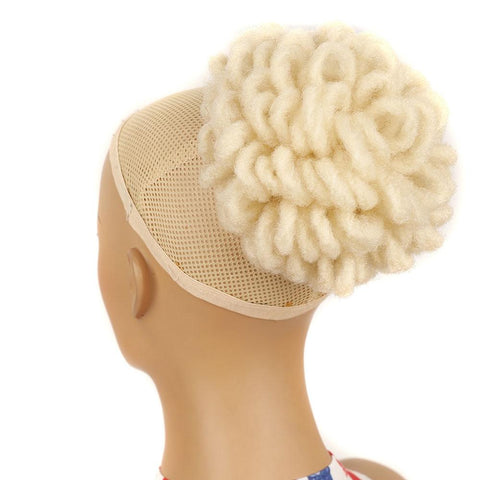 Shaggy Drawstring Dreadlock Hair Bun - 613 Colour PRL-0169013060DBT_NZ